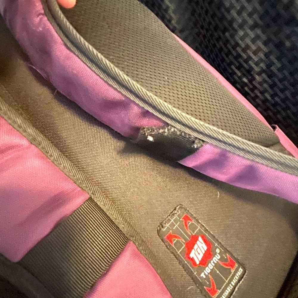 Tigernu Backpack Purple Waterproof Business Laptop Back to School Travel Bag - Picture 4 of 12